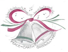 Load image into Gallery viewer, Credo Designs LTD -  Christmas Bells Christmas Card Set (Set of 10)