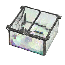 Load image into Gallery viewer, J Devlin Glass Art - Clear Jewelry Box - Double Hinged By J Devlin | Box 185-2