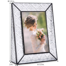 Load image into Gallery viewer, J Devlin Glass Art - Vintage Glass Picture Frames Pic 126: 4x6 Vertical