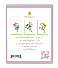 Load image into Gallery viewer, Quilling Card - Quilled Wildflower Note Card Box Set