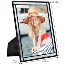 Load image into Gallery viewer, J Devlin Glass Art - Fluted Glass Picture Frame 5x7 322-5x7HV