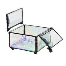 Load image into Gallery viewer, J Devlin Glass Art - Clear Jewelry Box - Double Hinged By J Devlin | Box 185-2