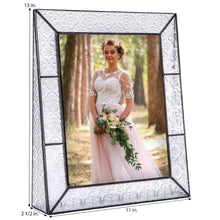 Load image into Gallery viewer, J Devlin Glass Art - Vintage Glass Picture Frame Pic 126 8x10 Vertical