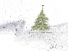 Load image into Gallery viewer, Credo Designs LTD - Keep Christmas Simple Christmas Card (Set of 10)
