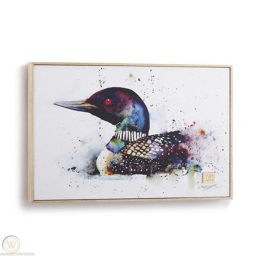 DC Loon of The Lake Canvas