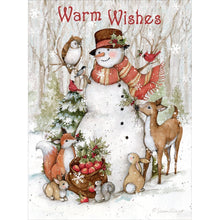 Load image into Gallery viewer, Cozy Snowman Boxed Christmas Cards