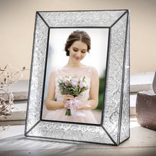 Load image into Gallery viewer, J Devlin Glass Art - Vintage Glass Picture Frame Pic 126: 5x7 Vertical