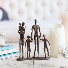 Load image into Gallery viewer, Danya B - Family of Five Bronze Sculpture