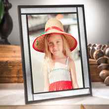Load image into Gallery viewer, J Devlin Glass Art - Fluted Glass Picture Frame 5x7 322-5x7HV
