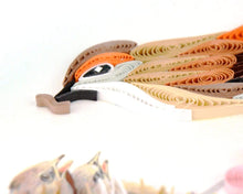 Load image into Gallery viewer, Quilling Card - Mother Bird & Babies