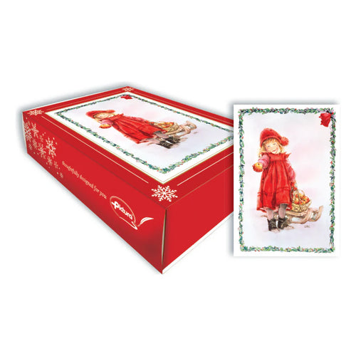 Apple Girl Boxed Cards
