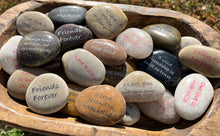 Load image into Gallery viewer, SHOPGIVECOURAGE - Inspirational Engraved RiverRock-A true friend is rock solid