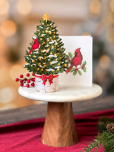 Load image into Gallery viewer, FreshCut Paper LLC - Merry Mini Tree (10 Mini Pop-up Greeting Cards)