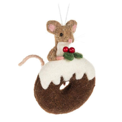 Abbott - Mouse on Donut Ornament-5