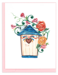 Quilling Card - Quilled Birdhouses Note Card Box Set