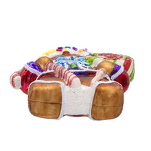 Load image into Gallery viewer, Kurt S. Adler, Inc. - Noble Gems, Glass Candy Gingerbread Man Ornament