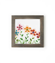 Load image into Gallery viewer, Matr Boomie Fair Trade - Bimala 6x6 Dark Brown Wood Quilling Card Frame  - Fair Trade