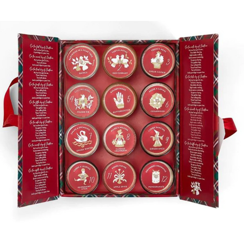 12 Days of Christmas Candle Set