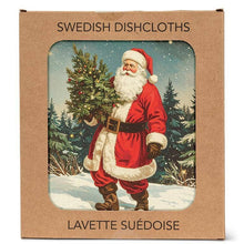 Load image into Gallery viewer, Abbott - Vintage Santa Christmas Dishcloth