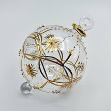 Load image into Gallery viewer, Dandarah (Ships from USA) - Blown Glass Ornament - Gold Dew Drops