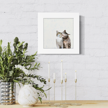 Load image into Gallery viewer, Cathy Walters Art - Cat Pair Happy Square