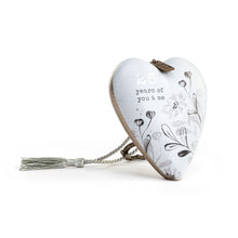 Load image into Gallery viewer, 25 Years of You &amp; Me Art Heart