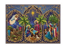 Load image into Gallery viewer, FreshCut Paper LLC - Starlit Nativity Advent Puzzle