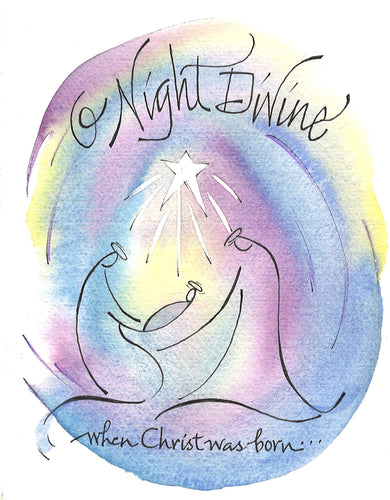 Credo Designs LTD - O Night Divine Christmas Card Set (Set of 10)