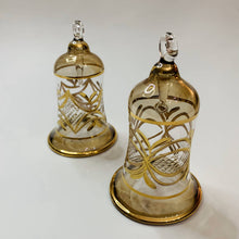 Load image into Gallery viewer, Dandarah (Ships from USA) - Blown Glass Ornament - Engraved Bell: Sage