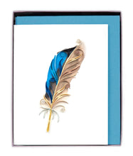 Load image into Gallery viewer, Quilling Card - Note Card Box Set- Feather Note Cards