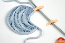 Load image into Gallery viewer, Quilling Card - Baby Clothesline