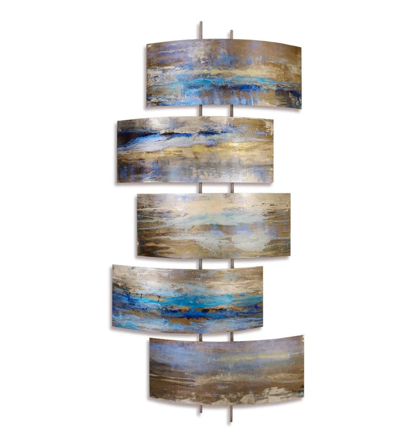 Tidepools Metal Wall Sculpture
