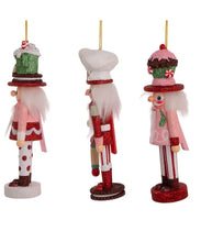Load image into Gallery viewer, Kurt S. Adler, Inc. - 6&quot;CAKE/COCOA/GINGERBREAD NUTCRACKER ORNAMENTS