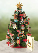 Load image into Gallery viewer, FreshCut Paper LLC - Christmas Tree (6 Pop-up holiday Greeting Cards)