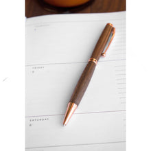 Load image into Gallery viewer, AppleTree Collective - Narrator Pen: Gun Metal / Maple Burl