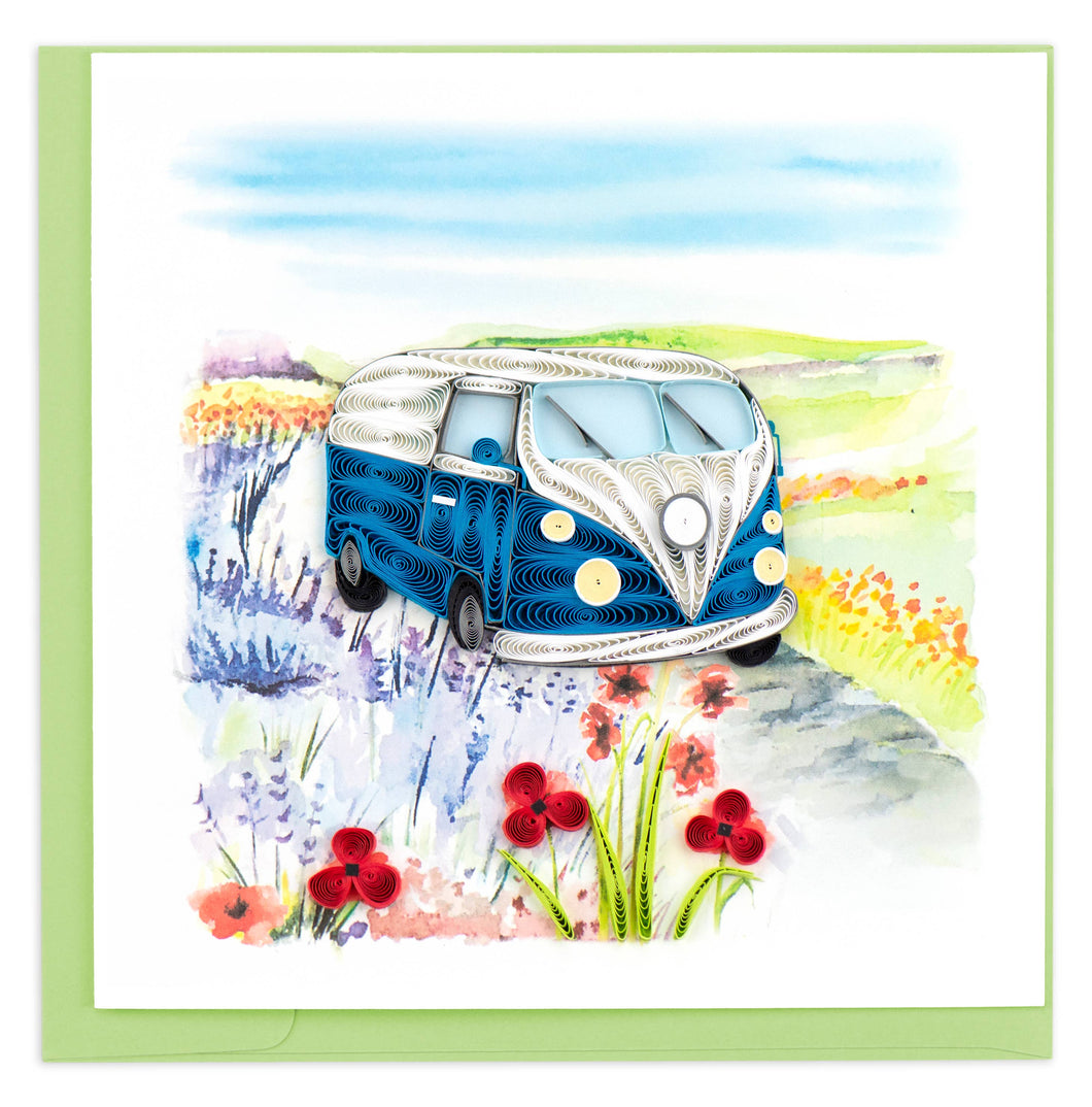 Quilling Card - Road Trip Everyday Quilled Greeting Card