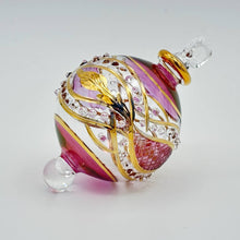 Load image into Gallery viewer, Dandarah (Ships from USA) - Blown Glass Small Ornament - Garland: Red