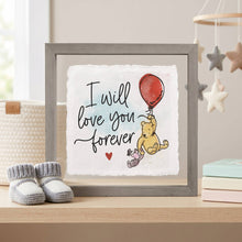 Load image into Gallery viewer, Sincere Surroundings - Love You Forever Pooh - Floating Art Square