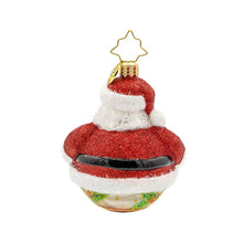 Load image into Gallery viewer, Christopher Radko - Holiday Glass Ornament – Jolly Holly Claus Gem