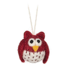 Load image into Gallery viewer, Abbott - Mini Owl Ornament-4 Assorted