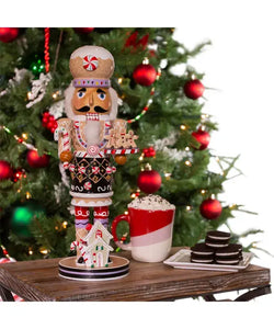 16"GINGERBREAD NUTCRACKER