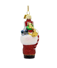 Load image into Gallery viewer, Kurt S. Adler, Inc. - 3.5&quot; Noble Gem Santa Boot W/Presinents