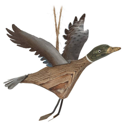 Abbott - Flying Mallard Duck Ornament-6