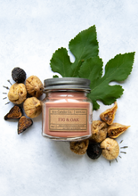 Load image into Gallery viewer, Eco Candle Company - 8oz mason FIG &amp; OAK