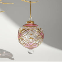 Load image into Gallery viewer, Dandarah (Ships from USA) - Blown Glass Ornament - Pink Carousel