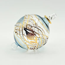 Load image into Gallery viewer, Dandarah (Ships from USA) - Blown Glass Ornament - Garland Teal