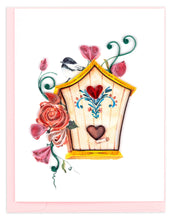 Load image into Gallery viewer, Quilling Card - Quilled Birdhouses Note Card Box Set