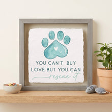 Load image into Gallery viewer, Sincere Surroundings - Rescue Love - Floating Art Square