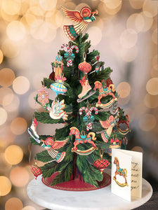 FreshCut Paper LLC - Christmas Tree (6 Pop-up holiday Greeting Cards)