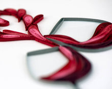 Load image into Gallery viewer, Quilling Card - A Toast to Love Quilled Greeting Card